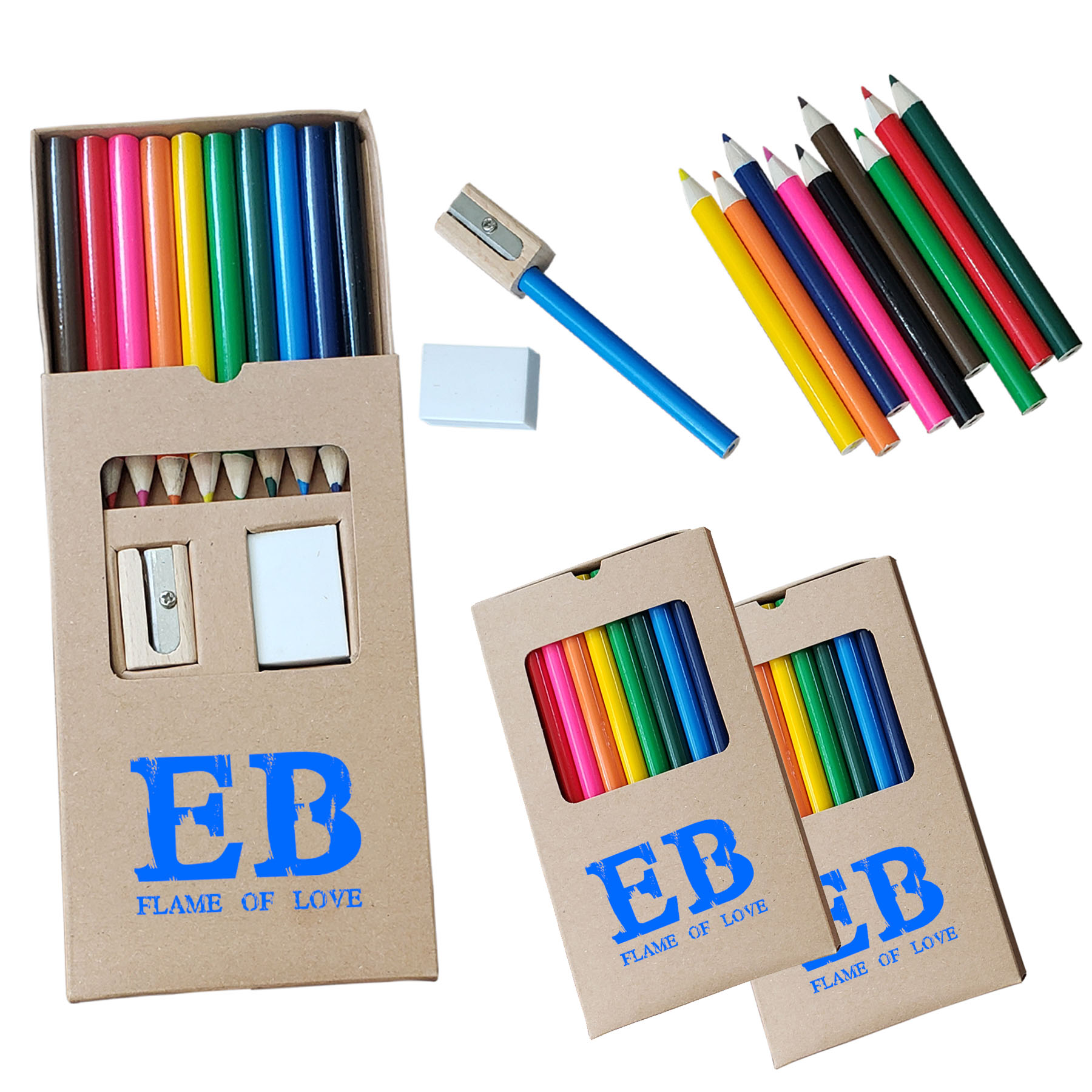 FlyFlyPromos - 12-Piece Drawing Set Image 1 - Promotional Product